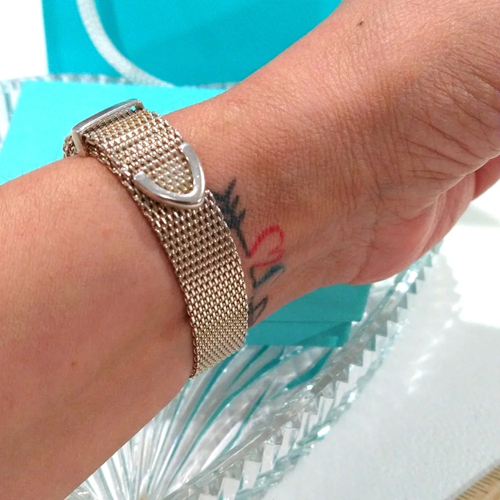 Tiffany & Co. Mesh Buckle Bracelet - Picture 2 of 5